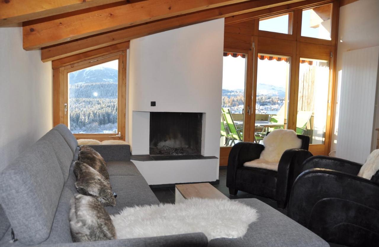 Crap Da Flem - 3.5 Zimmer Ferienwohnung Am Sonnenhang Von Flims Eksteriør billede