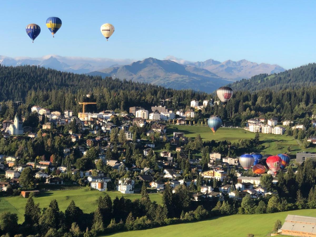 Crap Da Flem - 3.5 Zimmer Ferienwohnung Am Sonnenhang Von Flims Eksteriør billede