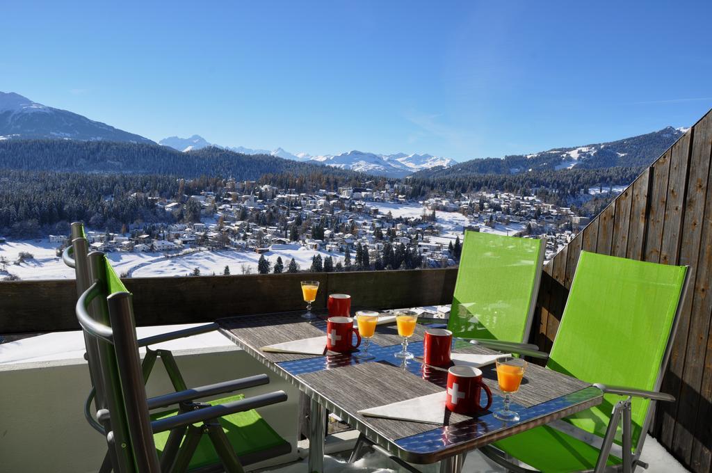 Crap Da Flem - 3.5 Zimmer Ferienwohnung Am Sonnenhang Von Flims Eksteriør billede